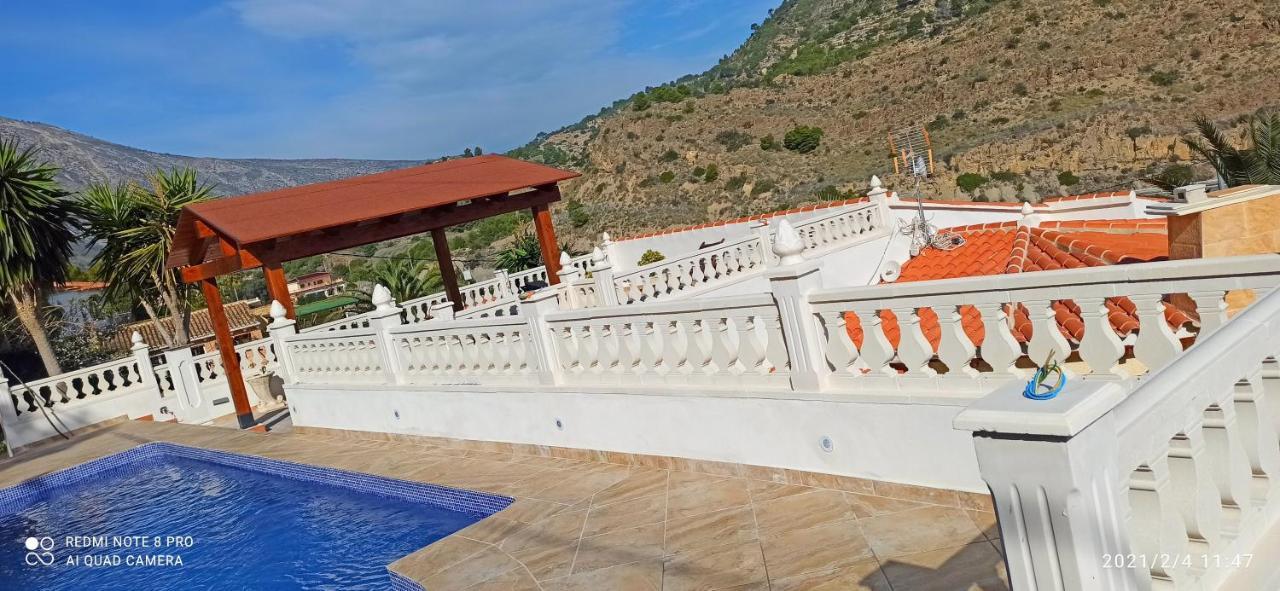 Villa Med Panoramautsikt Med Privat Pool I Calpe, Costa Blanca, Spanien Buitenkant foto
