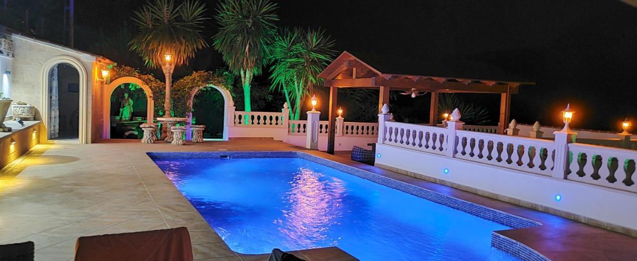 Villa Med Panoramautsikt Med Privat Pool I Calpe, Costa Blanca, Spanien Buitenkant foto