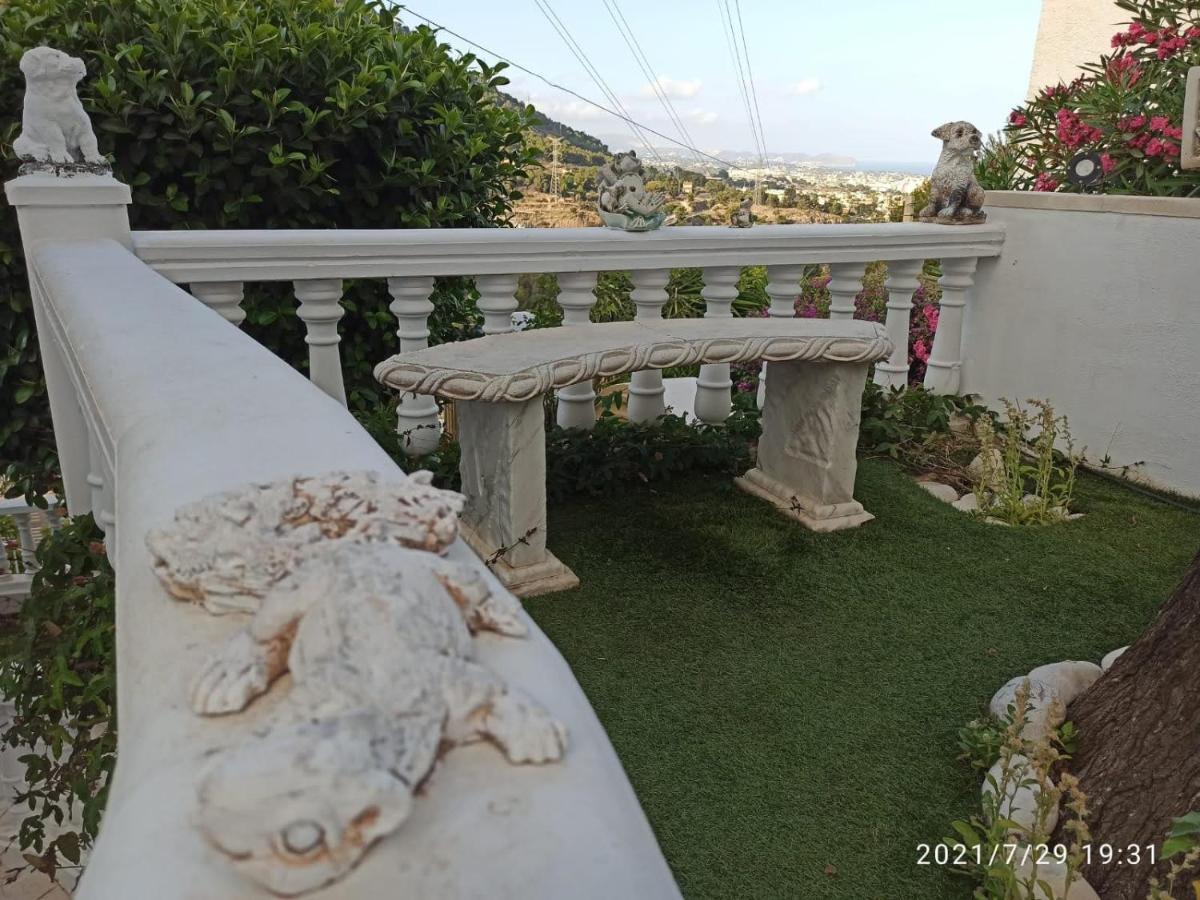 Villa Med Panoramautsikt Med Privat Pool I Calpe, Costa Blanca, Spanien Buitenkant foto