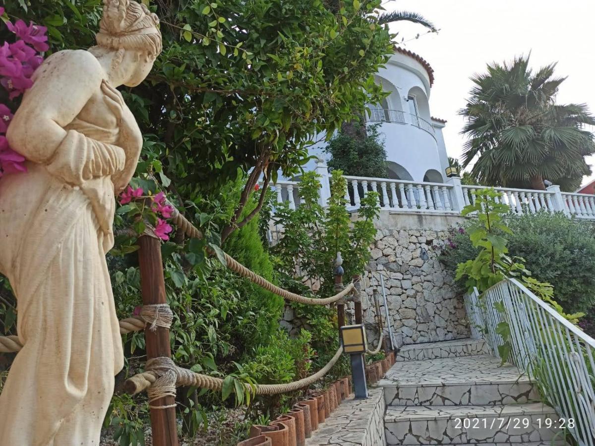 Villa Med Panoramautsikt Med Privat Pool I Calpe, Costa Blanca, Spanien Buitenkant foto