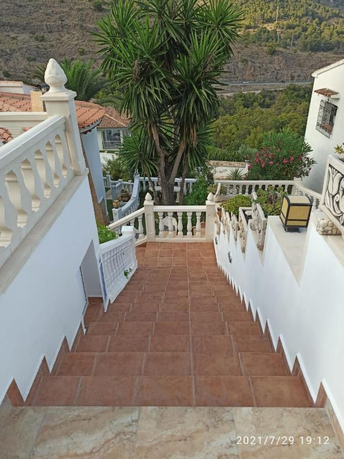 Villa Med Panoramautsikt Med Privat Pool I Calpe, Costa Blanca, Spanien Buitenkant foto