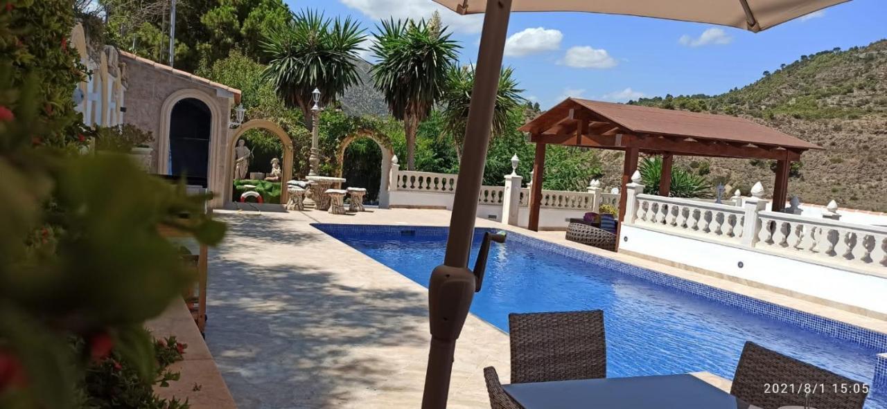 Villa Med Panoramautsikt Med Privat Pool I Calpe, Costa Blanca, Spanien Buitenkant foto
