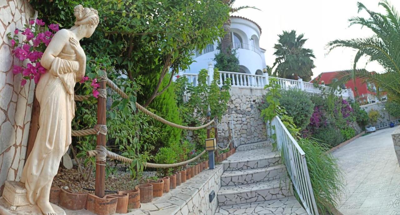 Villa Med Panoramautsikt Med Privat Pool I Calpe, Costa Blanca, Spanien Buitenkant foto