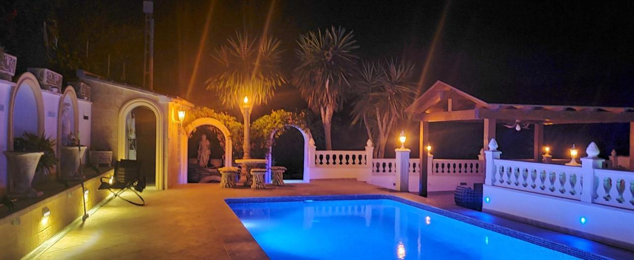 Villa Med Panoramautsikt Med Privat Pool I Calpe, Costa Blanca, Spanien Buitenkant foto